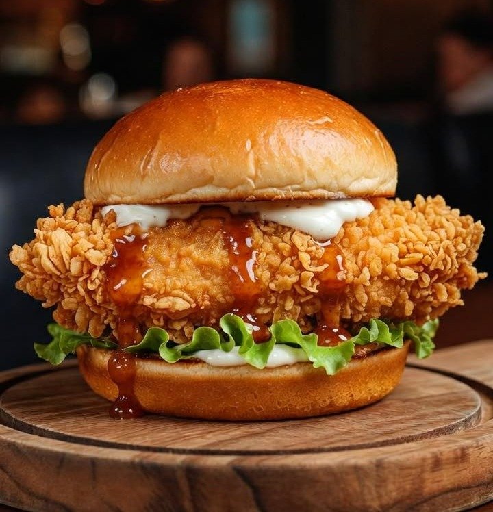 Fried Chicken Burger