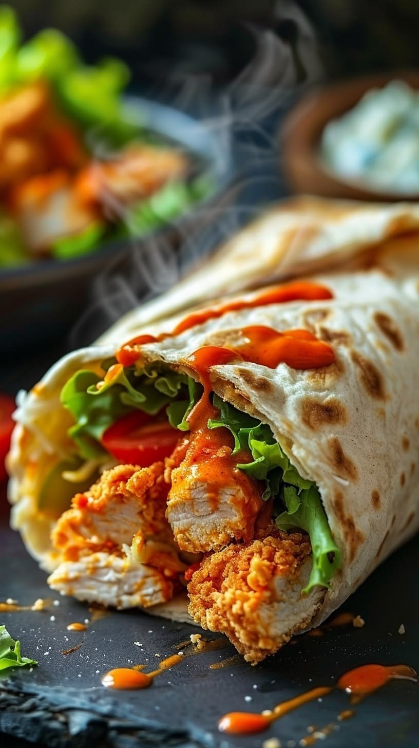 Spicy Chicken Wrap