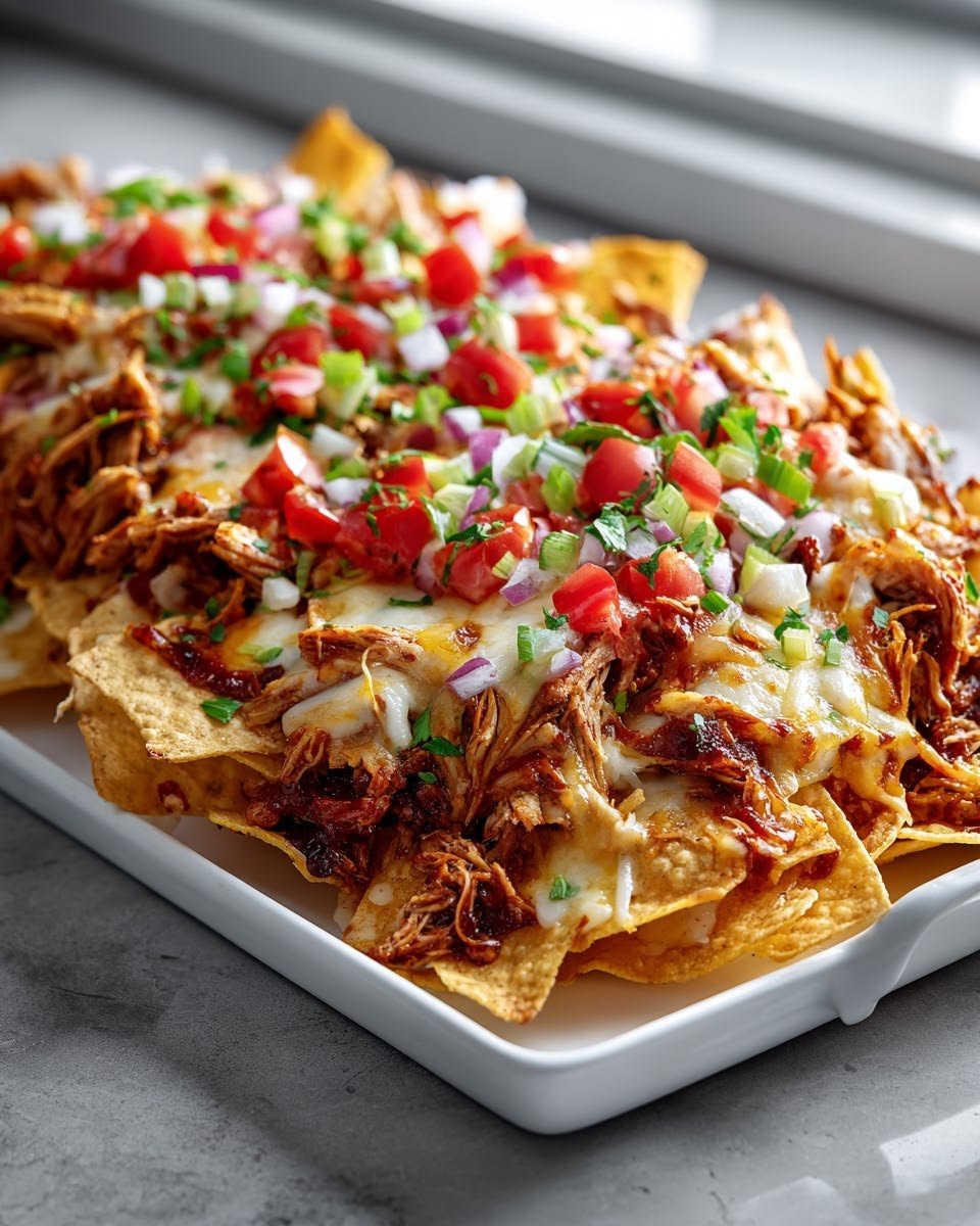 Crunchy Crispy Chicken Nachos