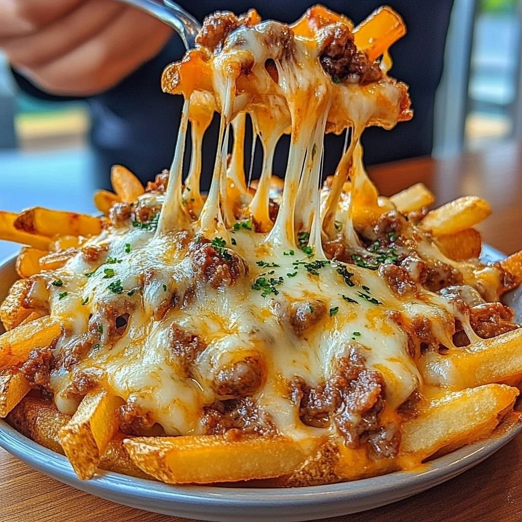 Cheesy Beef Loaded Fries