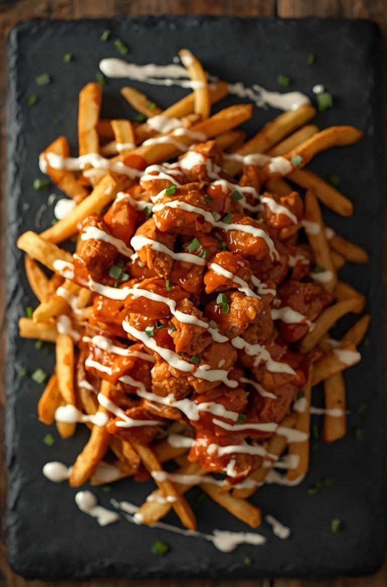 Peri Peri Chicken Loaded Fries