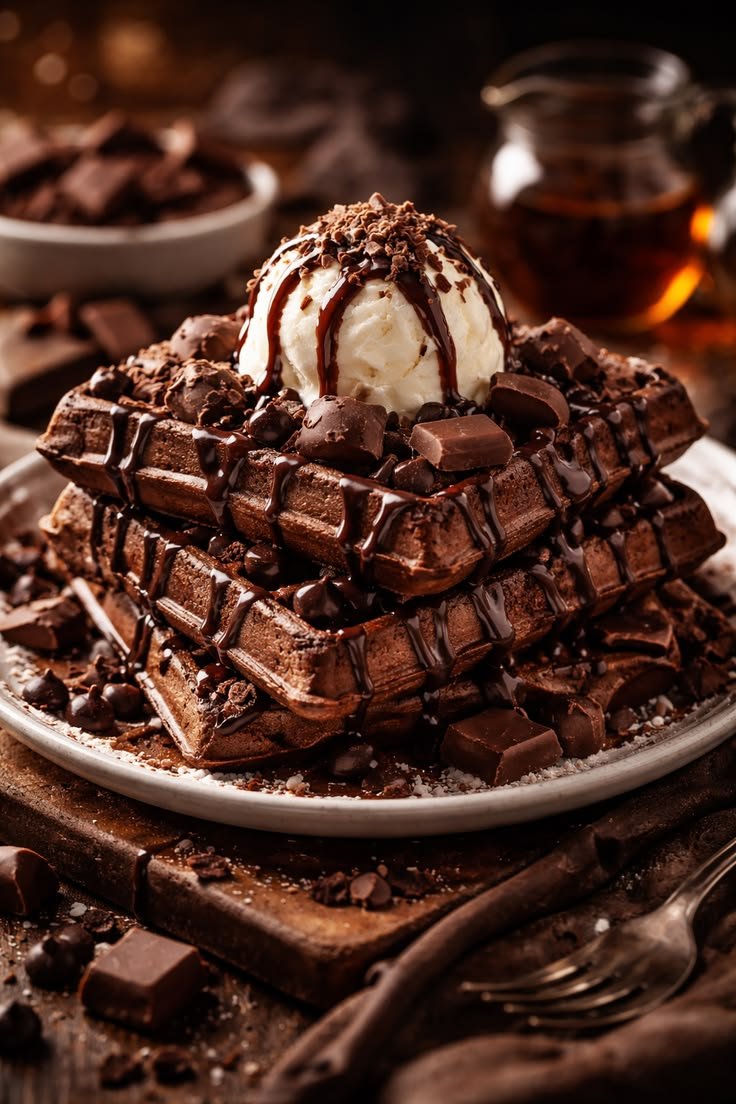 Chocolate Waffle
