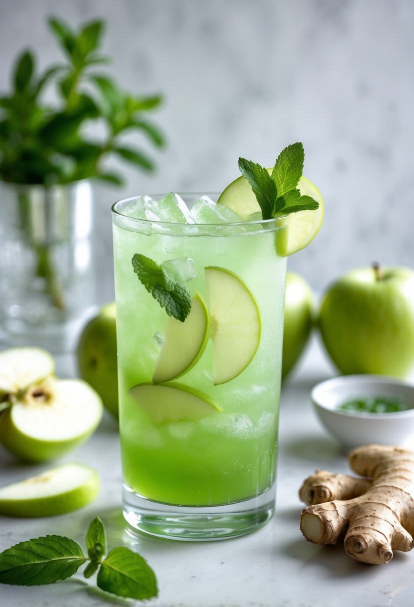 Green Apple Iced Tea